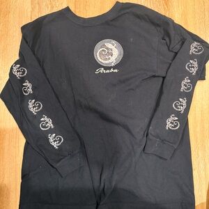 Aruba lizard long sleeve shirt